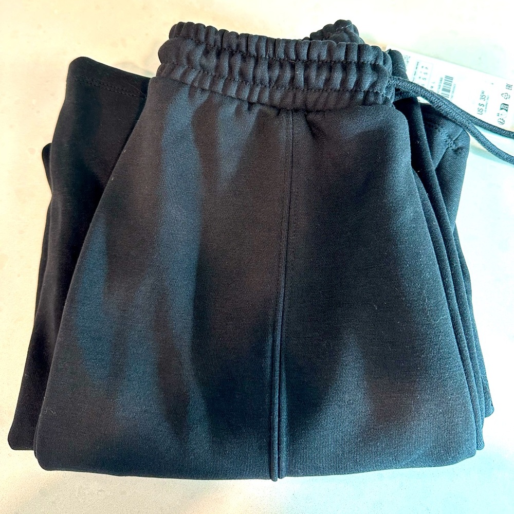 ZARA WIDE LEG PLUSH PANTS
